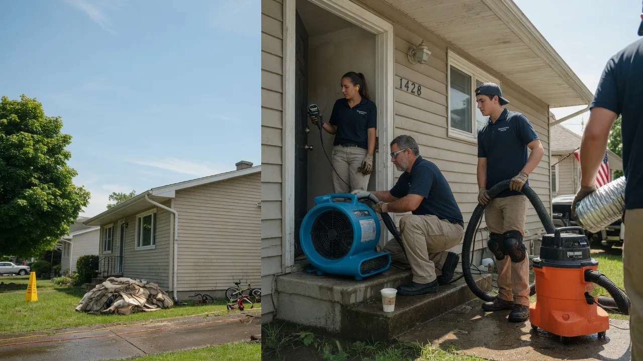 Water Damage Restoration in Fortville, IN near me